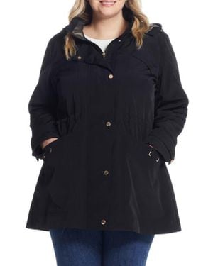 Gallery Water Resistant Rain Jacket - Blue