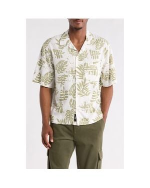 Vans Van Doren Print Camp Shirt - Metallic