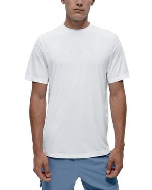 BORN LIVING YOGA Volta 2.0 Performance Sports T-Shirt - White