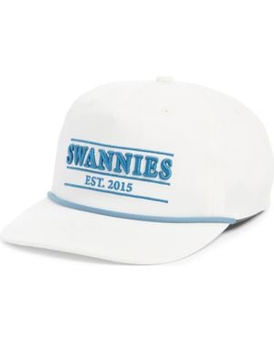 Swannies Charlie Cotton Baseball Cap - Blue