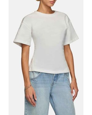 EB DENIM Eero Cotton T-Shirt - Blue