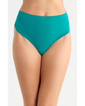 B.tempt'd B.Bare High Waist Thong - Blue