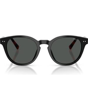 Polo Ralph Lauren 52Mm Round Sunglasses - Gray
