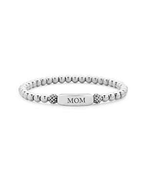 Lagos Signature Caviar Mom Stretch Bracelet - Multicolor