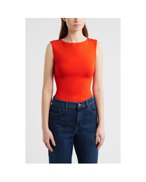 Rag & Bone Luca Reversible Tank - Red