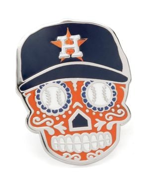 Cufflinks Inc. Houston Astros Sugar Skull Lapel Pin - Blue