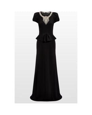 Jenny Packham Nocturne Maxi Dress - Black