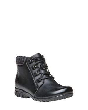 Propet Delaney Water Resistant Bootie - Black