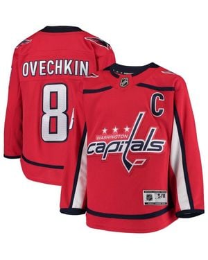 Outerstuff Youth Alexander Ovechkin Washington Capitals Home Premier Player Jersey - Red