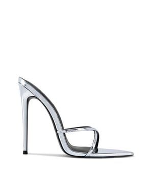 Femme LA Donatella Mule - White