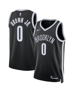 Nike Mikel Jr. Brooklyn Nets Swingman Jersey - Black
