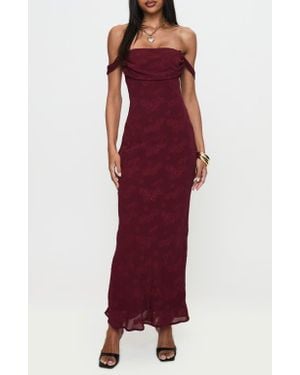 azura off the shoulder maxi dress green burnout Green Gables Burnout Maxi Dress | Sage | Womens
