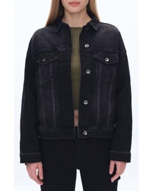 Bayeas Oversize Denim Jacket - Black