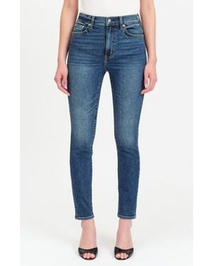 DAZE Moneymaker Crop Skinny Jeans - Blue