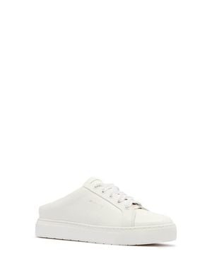 Frankie Lincoln Mule - White