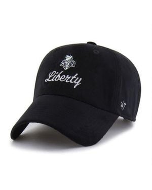 '47 New York Liberty Spirited Velour Clean Up Adjustable Hat - Black