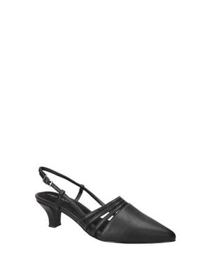 Easy Street Aura Slingback Pump - Black