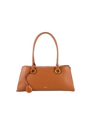 Esterah 5Pm Leather Shoulder Bag - Brown