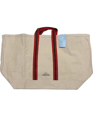 Puebco Vacation College Tote Bag - Brown