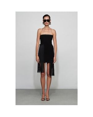 Et Ochs Suki Knit Mini Dress - Gray