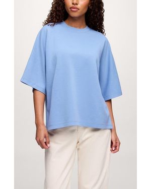 nuuds Street Cotton Blend T-Shirt - Blue