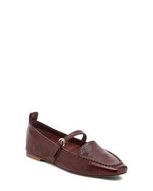 Kelsi Dagger Brooklyn Ferry Mary Jane Loafer - Brown
