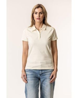 Vottera Organic Cotton Polo Shirts - Blue