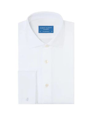 Robert Talbott Reynolds Pique Bib Formal Shirt - Blue