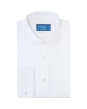 Robert Talbott Reynolds Pique Bib Formal Shirt - Blue