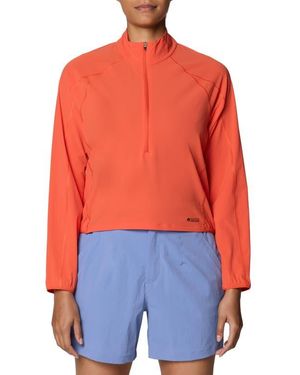 Mountain Hardwear Sunshield Half-Zip Upf 50+ Jacket - Orange
