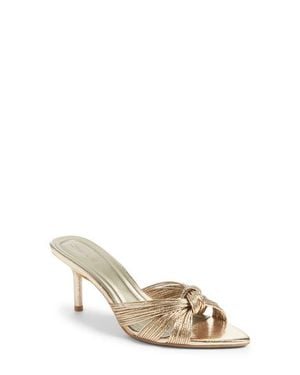 Open Edit Nina Slide Sandal - White