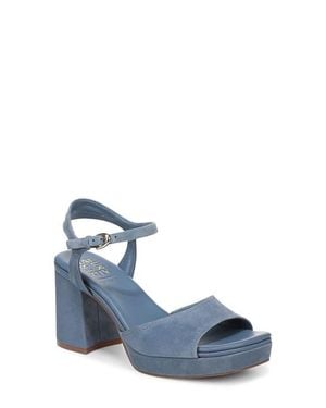27 EDIT Naturalizer Paige Ankle Strap Platform Sandal - Blue