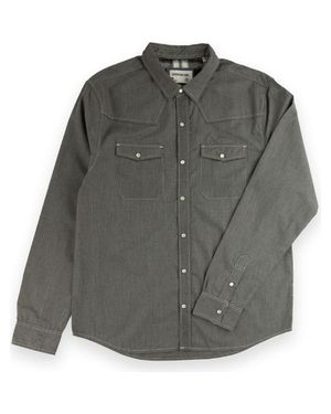Sovereign Code Scar Button Down Shirt - Gray