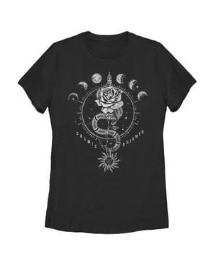 Lost Gods Cosmic Dreamer Graphic T-Shirt - Black