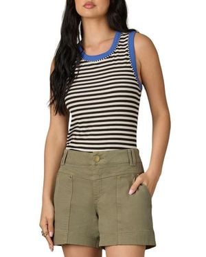Wit & Wisdom Rib Tank - Brown