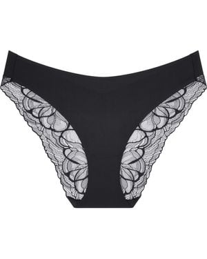 Triumph Body Makeup Illusion Lace Bikini Panties - Blue