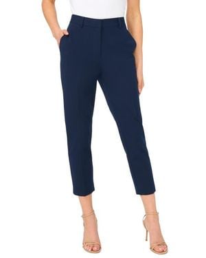 Halogen® High Waist Crop Tapered Pants - Blue