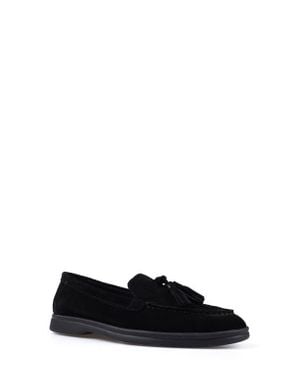 Artisan — Crafted by Zigi Plymouth Tassel Loafer - Black