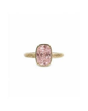 Sterling Forever Sterling Sapphire Ring - Pink