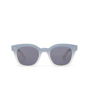 TOMS Rome 49Mm Square Sunglasses - Blue