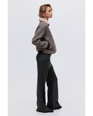 H&M Flared Tailored Pants - Green