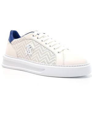Roberto Cavalli Chucky Low Top Sneaker - White