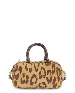 Clare V. Petite Claudine Suede Crossbody Bag - Brown
