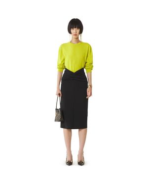 Lanvin Midi Skirt - Yellow