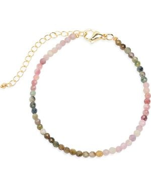 Kiara by Ki-Ele Farrah Ii Petite Tourmaline Bracelet - Metallic