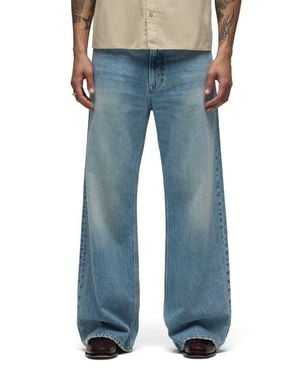 Hudson Jeans Luca Wide Leg Jeans - Blue