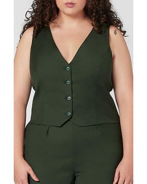 Aam The Label The Wool Vest - Green