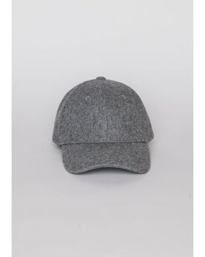 Hat Attack Solid Shetland Cap - Gray