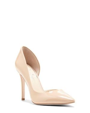 Jessica Simpson Prizma Half-D'Orsay Pump - Pink