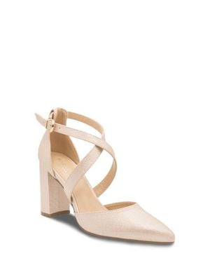 Paradox London Rylee Pointed Toe Pump - Natural